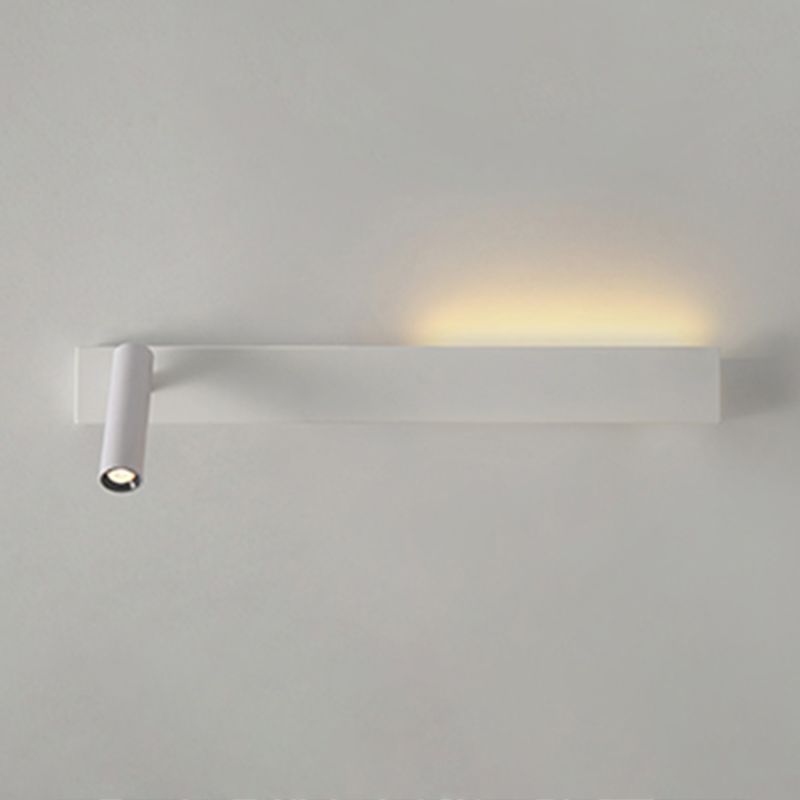 Square Shape Metal Wall Light Modern Style 2 Lights Wall Mount Light