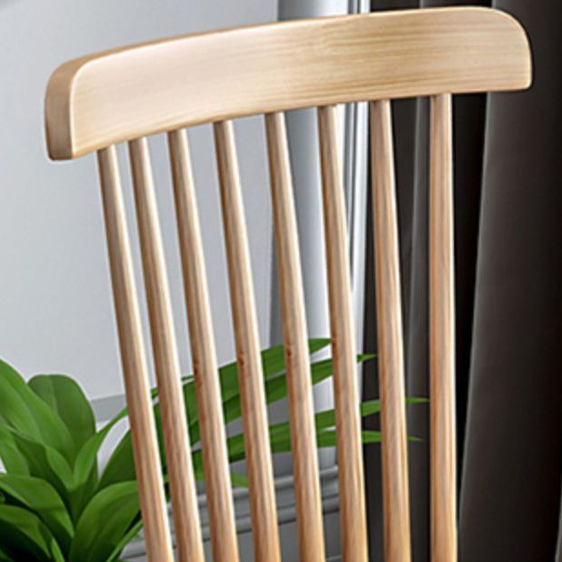 Modern Rectangle Shape Khaki Dining Set Solid Wood Standard Dining Set for Kitchen