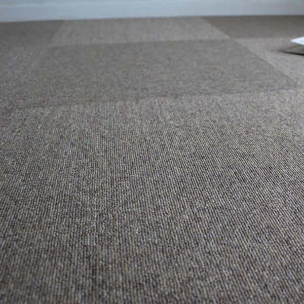 Carpet Tile Non-Skid Fade Resistant Solid Color Self Peel and Stick Carpet Tiles Bedroom