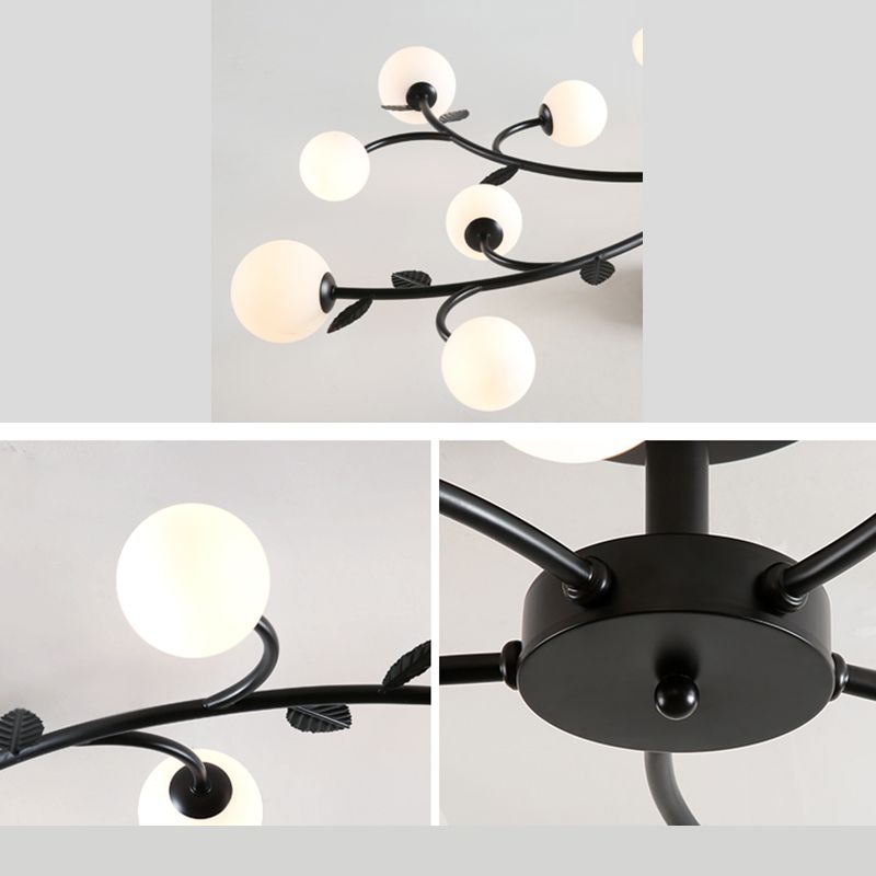 Luz de montaje de vidrio esférico de cristal esférico de montaje de descarga industrial