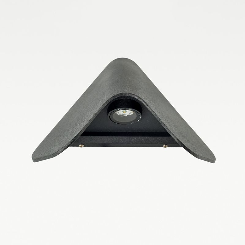 Arrowhead Shaped Waterproof LED Wall Sconce Modern Simplicity Thicken Aluminum Outdoor Wall Mount Lamp