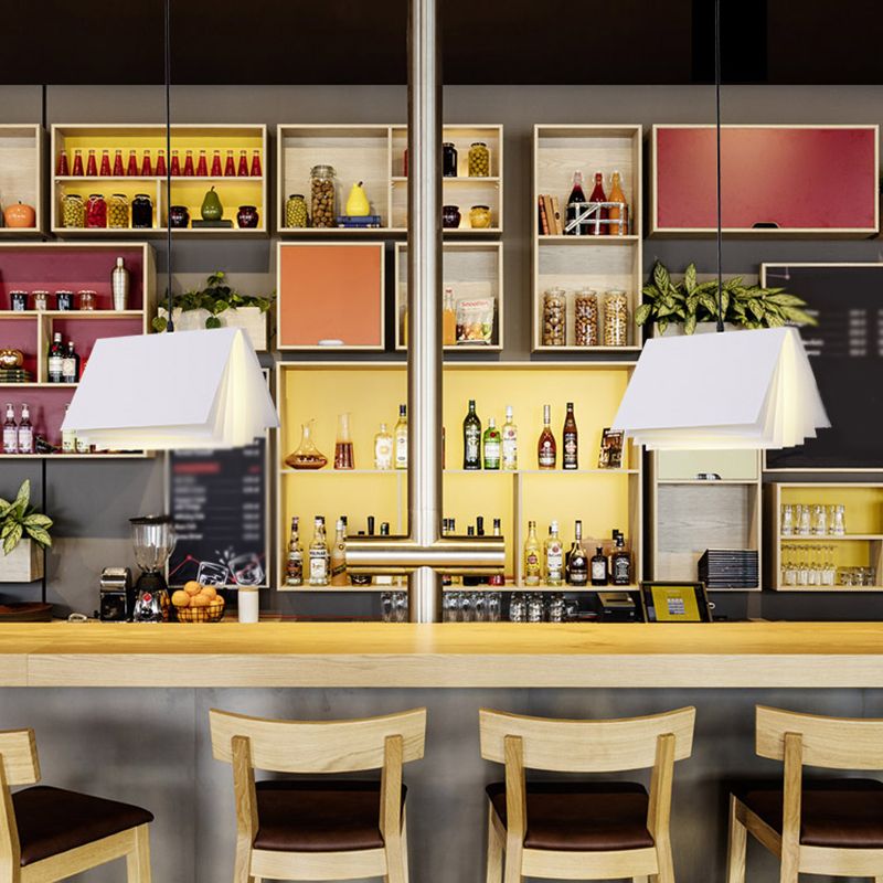 1 Light Creative Books suspendu la lampe décéco-métal