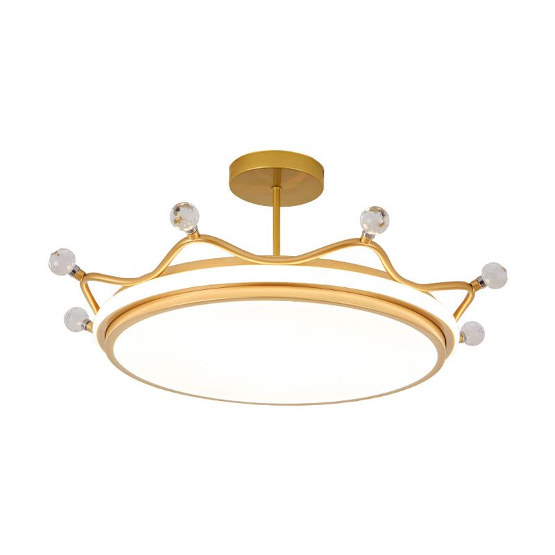 Modern Style LED Ceiling Light Colorful Flush Mount Light Fixture for Bedroom