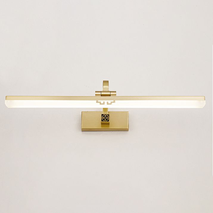 Simplicité Éclairage mural de la ferme Miroir LED LED LAMPE Métallique Éclairage pour salle de bain