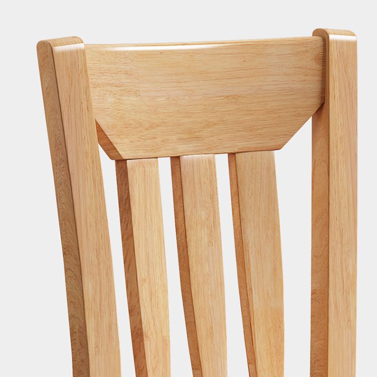 Hedendaagse stoelen Dining Armloze stoel met houten benen voor keuken