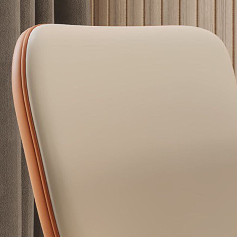 Stainless Steel Legs Dining Chairs Armless Open Back Side Chair