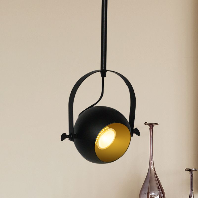 Dome LED Dome Lighting Black Finitura Nera Antiqued METALLICA regolabile SPEGNO APPIRATI CON MANURA