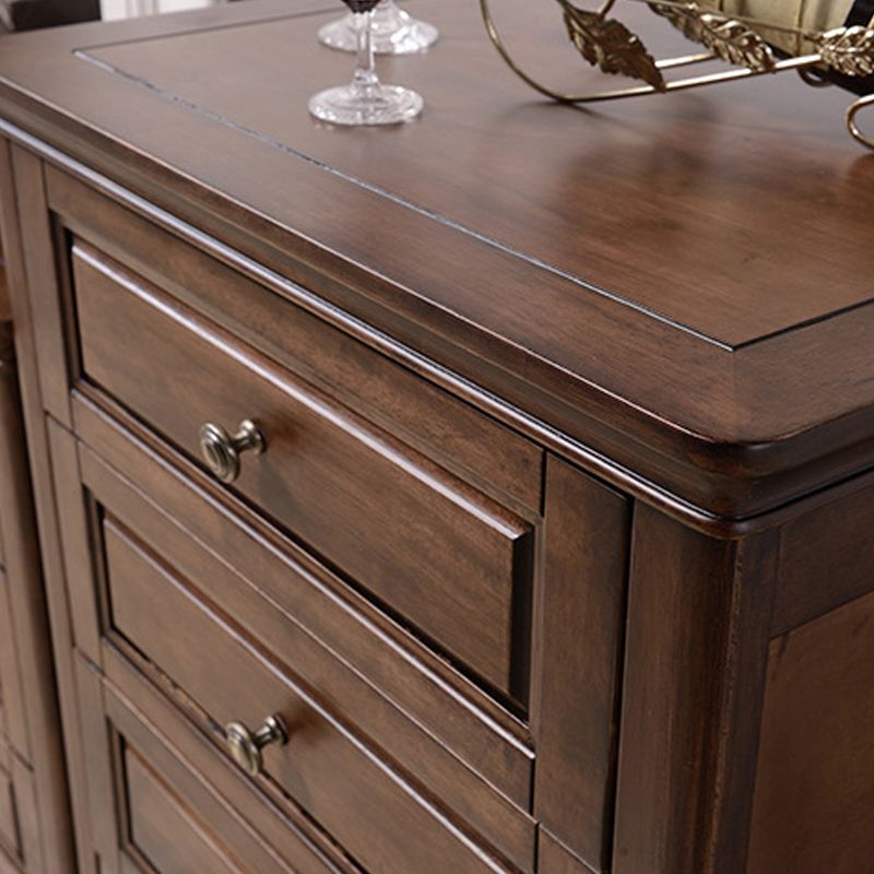 Traditional Dresser Solid Wood Storage Chest with 4/6/7 Drawers