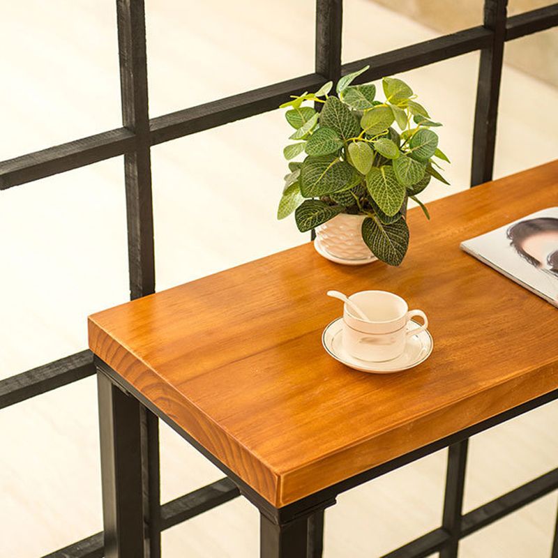 Modern 1/2/5/6/9 Pieces Rectangular Pub Table Set Wooden Counter Table for Dining Room