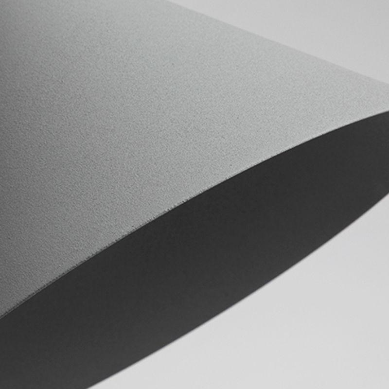 LED CONICA COMENTIVA Luz moderno de estilo simple de estilo colgante de dormitorio