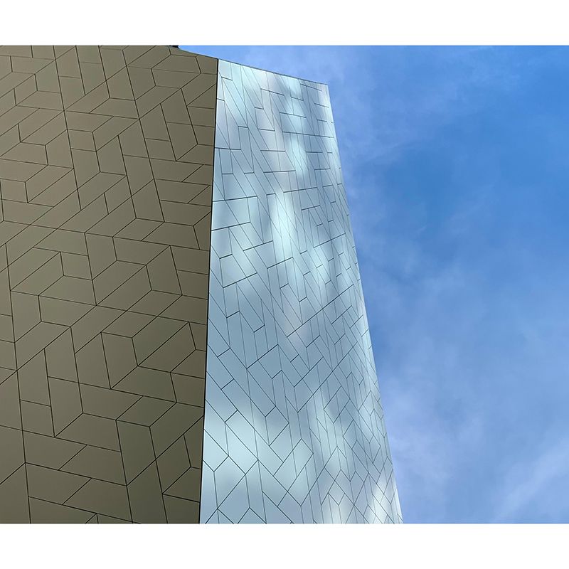 Eco-Friendly Style Building Mural Horizontal Photography Meeting Room Wall Mural