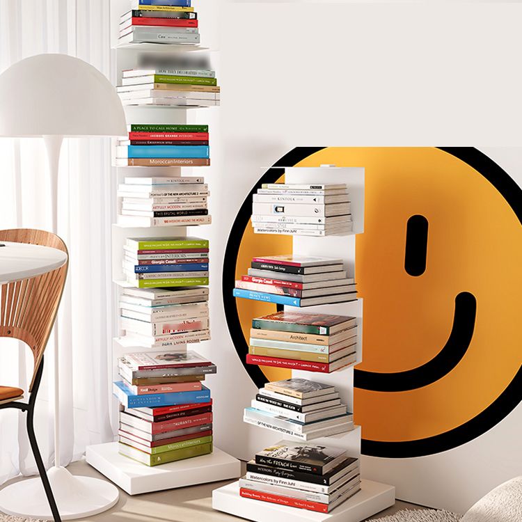 Libreria in stile contemporaneo invisibile per sala da studio e ufficio