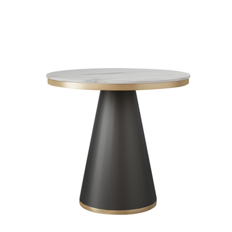 Set di sedie in pelle scandinava 1/2/5 pezzi tavolo da pranzo bianco e sedie