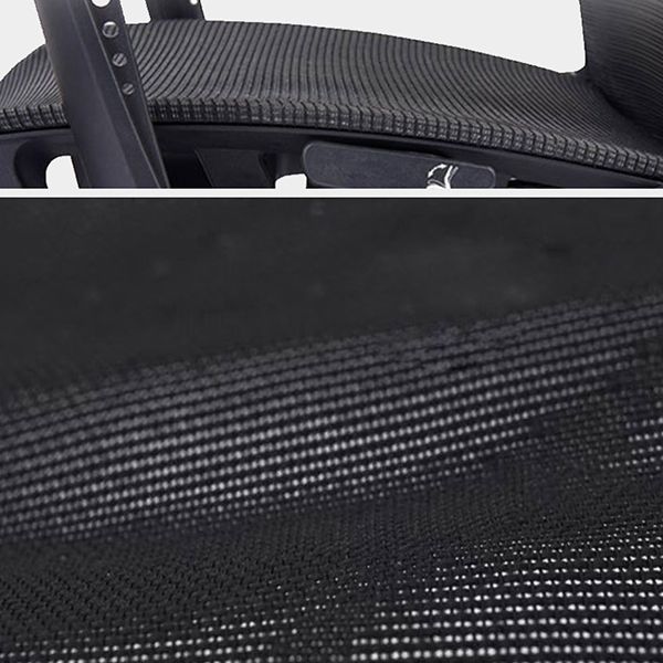 Modern Fixed Arms Office Chair Ergonomic Breathable AirGrid Chair