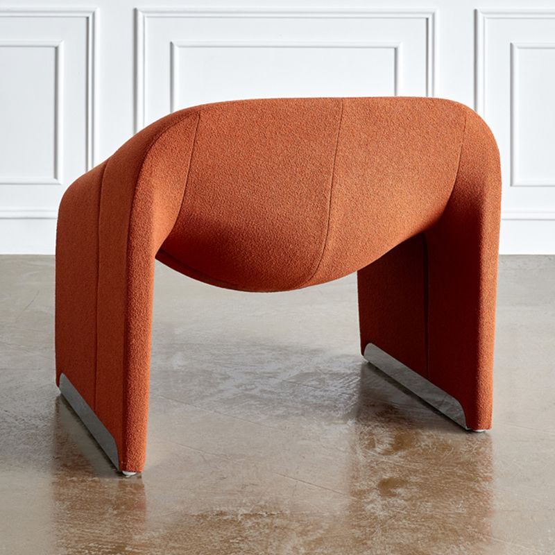 30.7"Wide Solid Color Armchair, Fixed Back Single Chair for Apartment