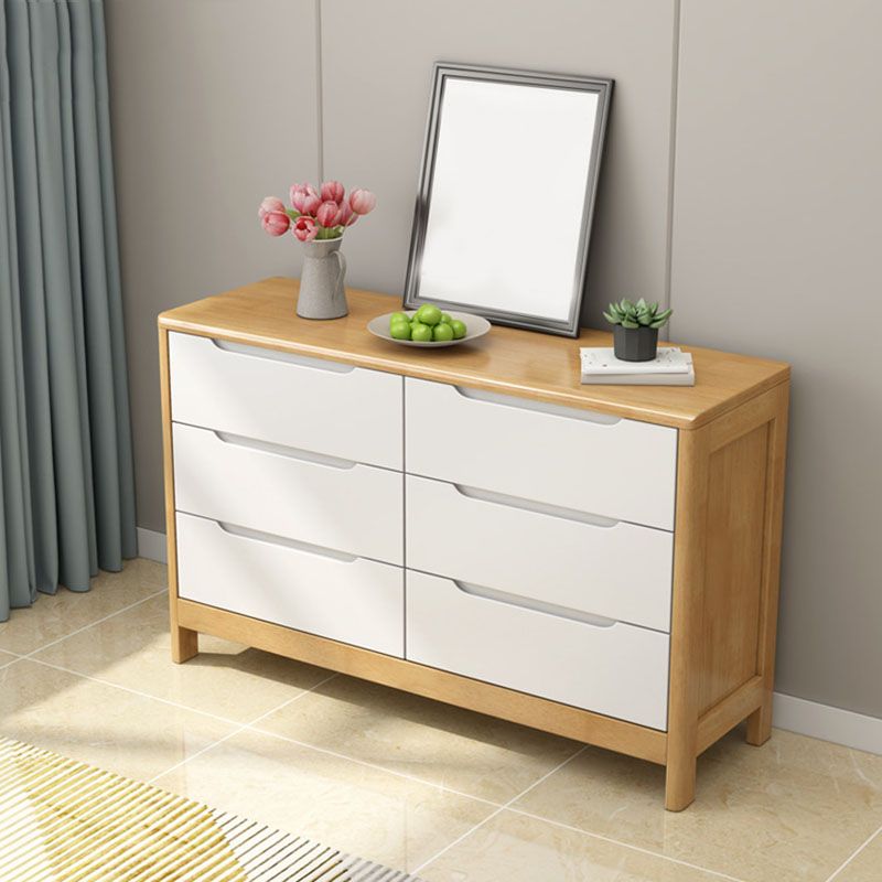 Modern Style Solid Wood Dressers 5/6/9 Drawers Storage Chest