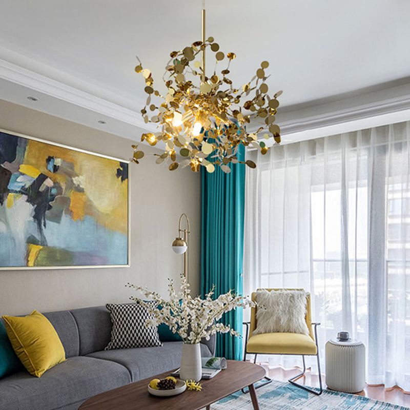 Metal Shaded Suspension Pendant Modern Style Pendant Lighting Fixture for Dinning Room