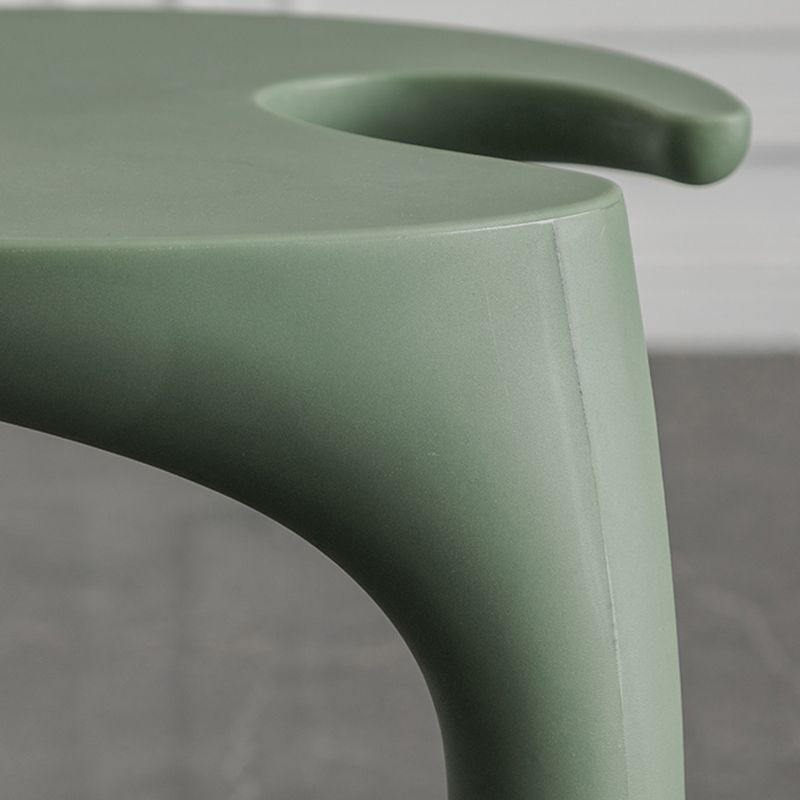 Plastic Nightstand Or End Table, Modern 21.26-Inch Tall Nightstand