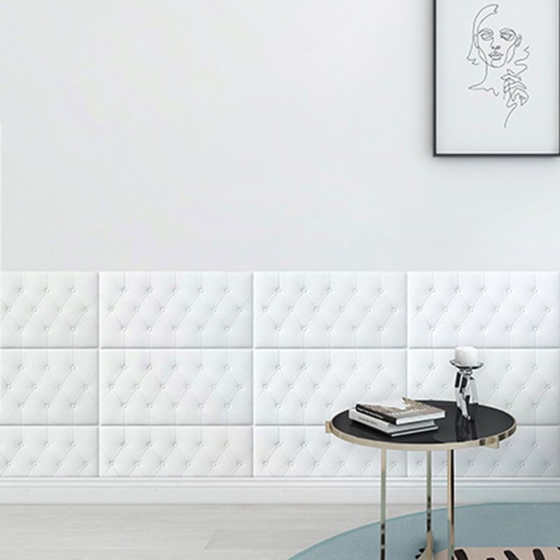 Modern Wall Paneling Living Room Peel and Stick 3D Embossing Waterproof Wall Paneling