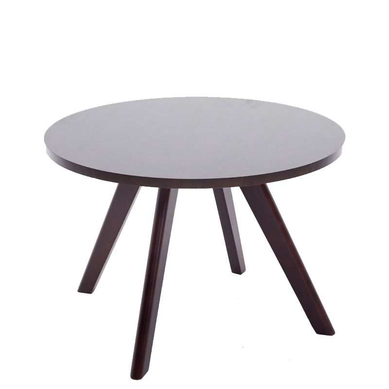 Contemporary Wooden Cocktail Table Round / Square / Triangle Top Coffee Table