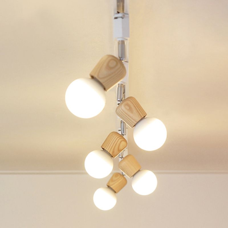 Japanse Stijl Solide Sood Track Licht Moderne Minimalistische Woonkamer Eetkamer Keuken Home Shop Commerciële Spotlight