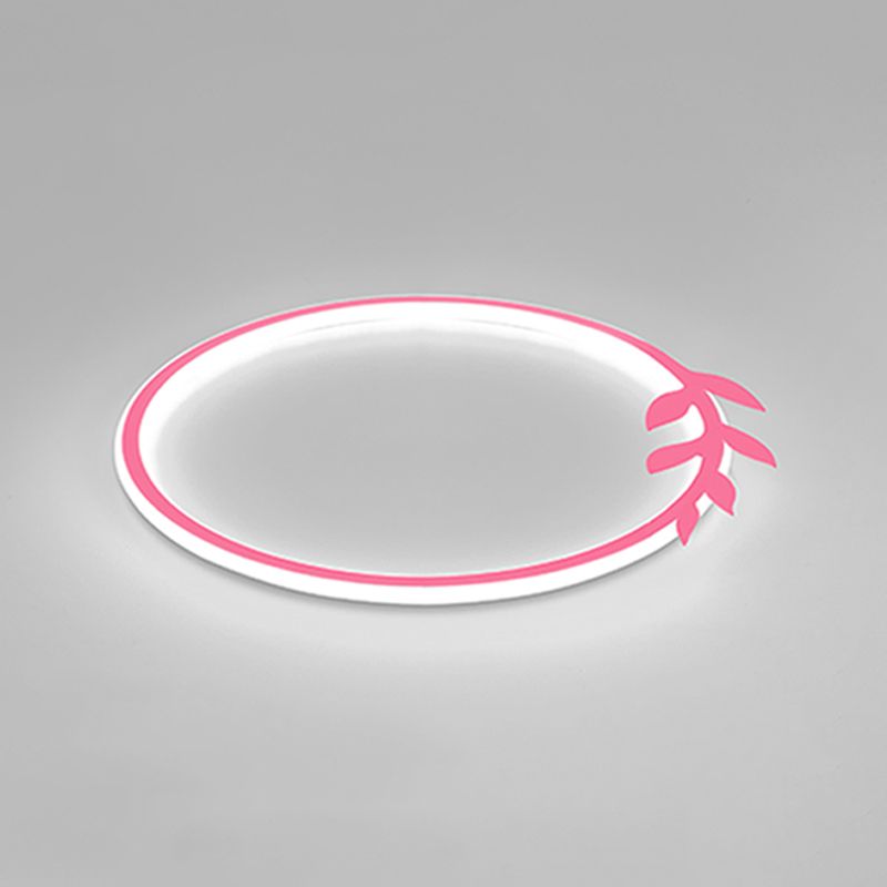 Luminaire encastré circulaire en métal, luminaire de plafond à LED de Style moderne