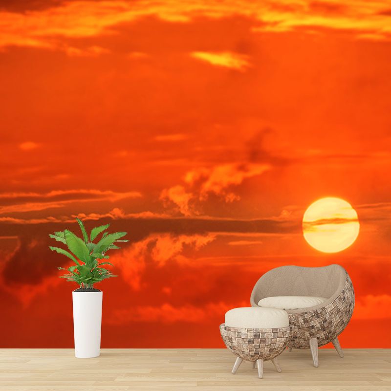 Beautiful Sky Mildew Resistant Mural Wallpaper Living Room Wall Mural
