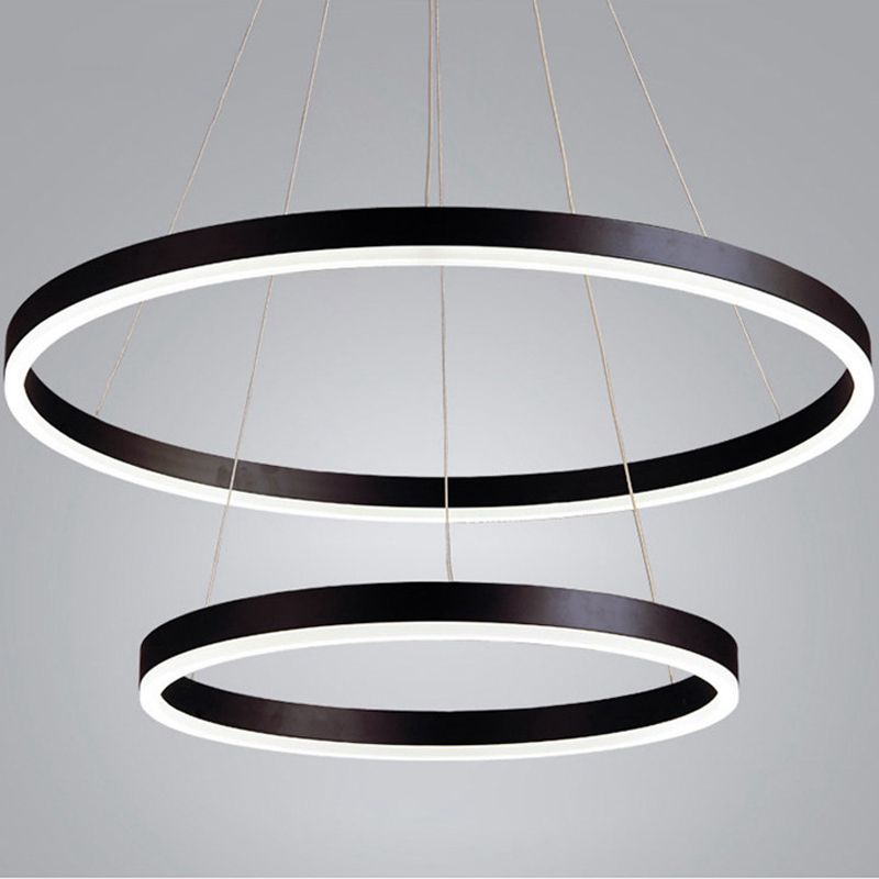 Moderne stijl spoeling mount multi-layer plafondverlichting armatuur voor zitkamer