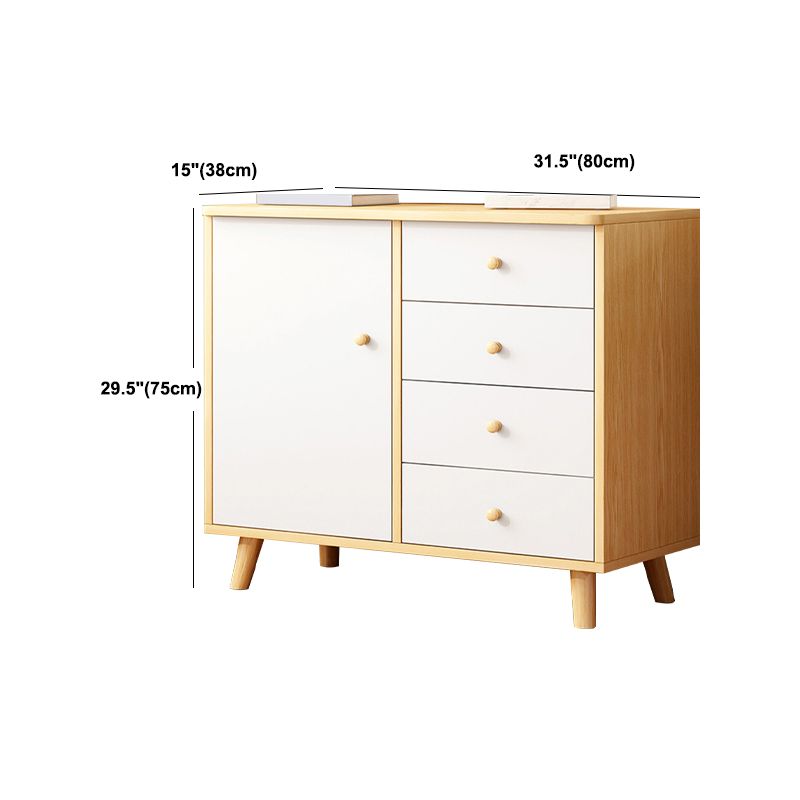 Contemporary Storage Chest Dresser Wooden Storage Chest for Bedroom