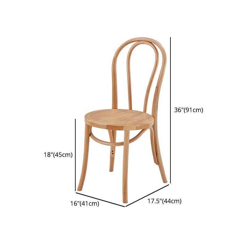 Modern 1/2/4/5 Pieces Dining Set Solid Wood Dining Table Set with Wooden Chairs