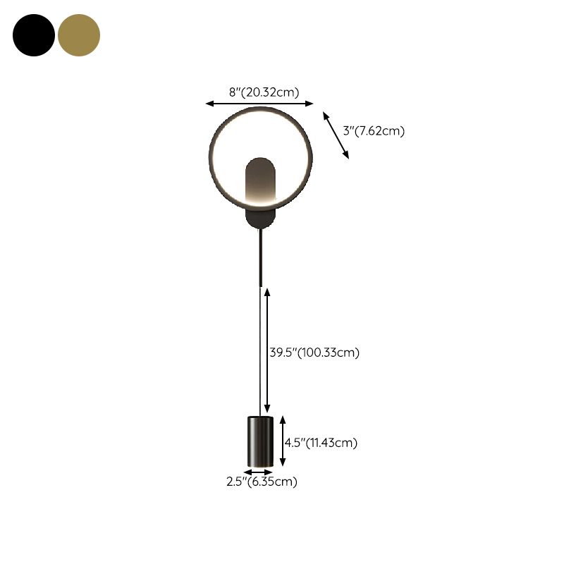 Postmodern Wall Light Fixture Minimalist Wall Light Sconce for Sitting Room