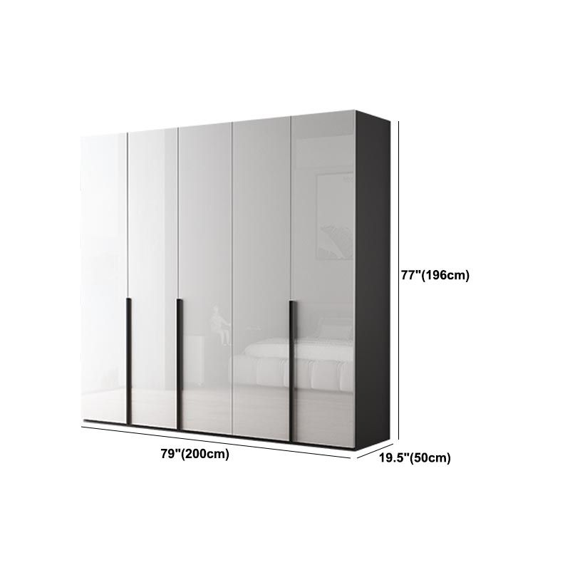 Modern Wooden Wardrobe Soft Close Drawer Wardrobe Closet for Bedroom