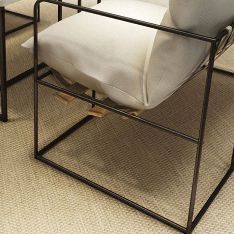 Standard Sofa 26.7" W Square Arm Sofa with Metal Frame for Living Room