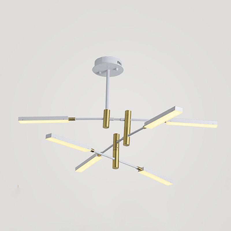 Postmodern metalen multi-tier kroonluchter verlichtingsarmatuur LED kroonluchter hanger voor zitkamer