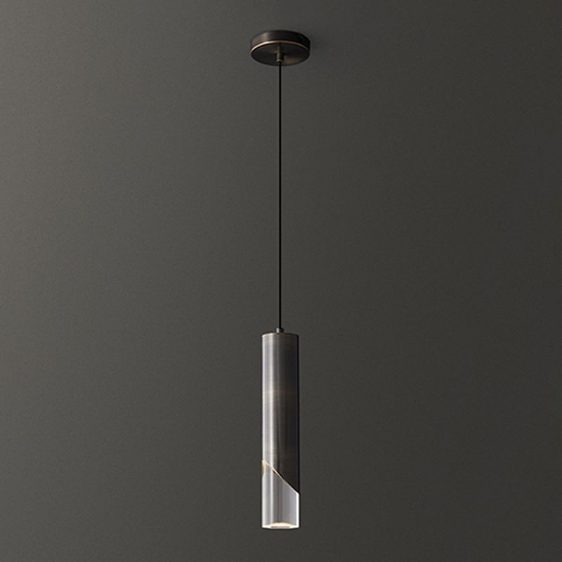 Altura ajustable colgante metal luz colgante de colgante contemporáneo iluminación para dormitorio