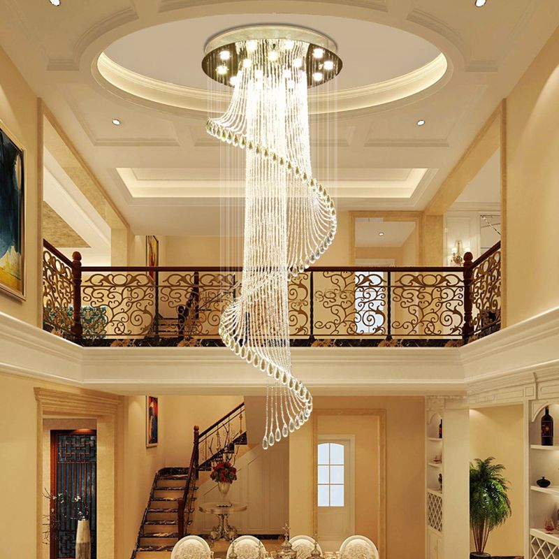 Molecular Pendant Chandelier Modern Luxury Style Crystal Hanging Light
