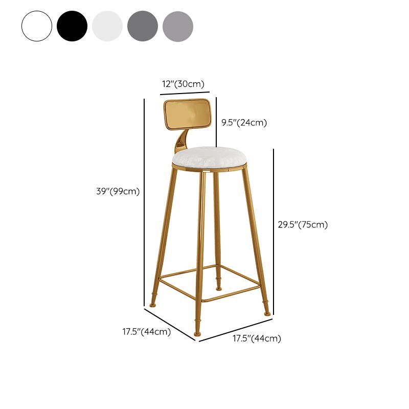 Glam 1/3 Pieces Bar Table Set Rectangle Stone Counter Table with Stools for Cafe