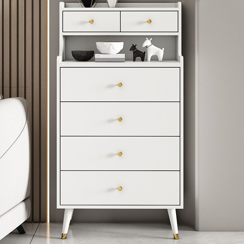 13.65-inch Width Storage Chest Dresser Modern Stone Storage Chest