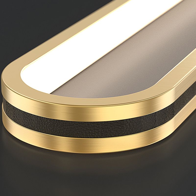 Eigentijdse stijl lineaire vorm hanglampen metaal 2 lichthangende lampen