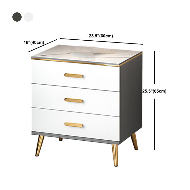 Modern Wood Accent Chest with Drawer 15.74" W,Water Resistant