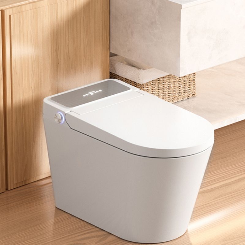Contemporary Siphon Jet Ceramic Toilet Bowl One Piece Urine Toilet with Seat