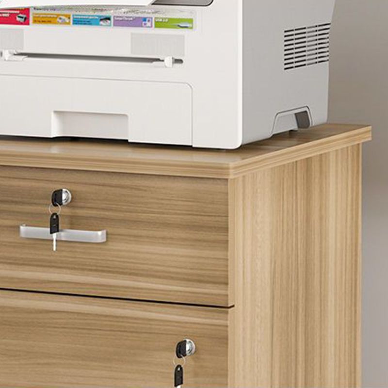 Traditional Wood Cabinet Drawers Storage File Cabinet with Shelves