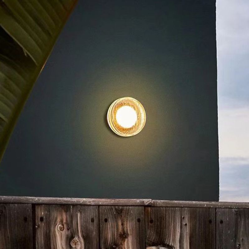 Modernism LED Wall Sconce Round Shape Sconce Lighting for Bedroom