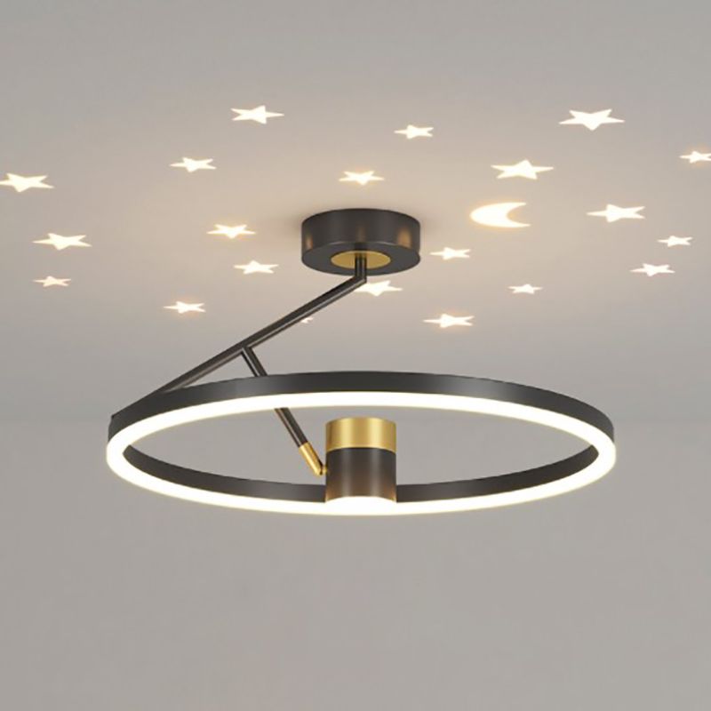 Contemporary Simple Chandelier Light Fixtures Led Hanging Chandelier for Bedroom