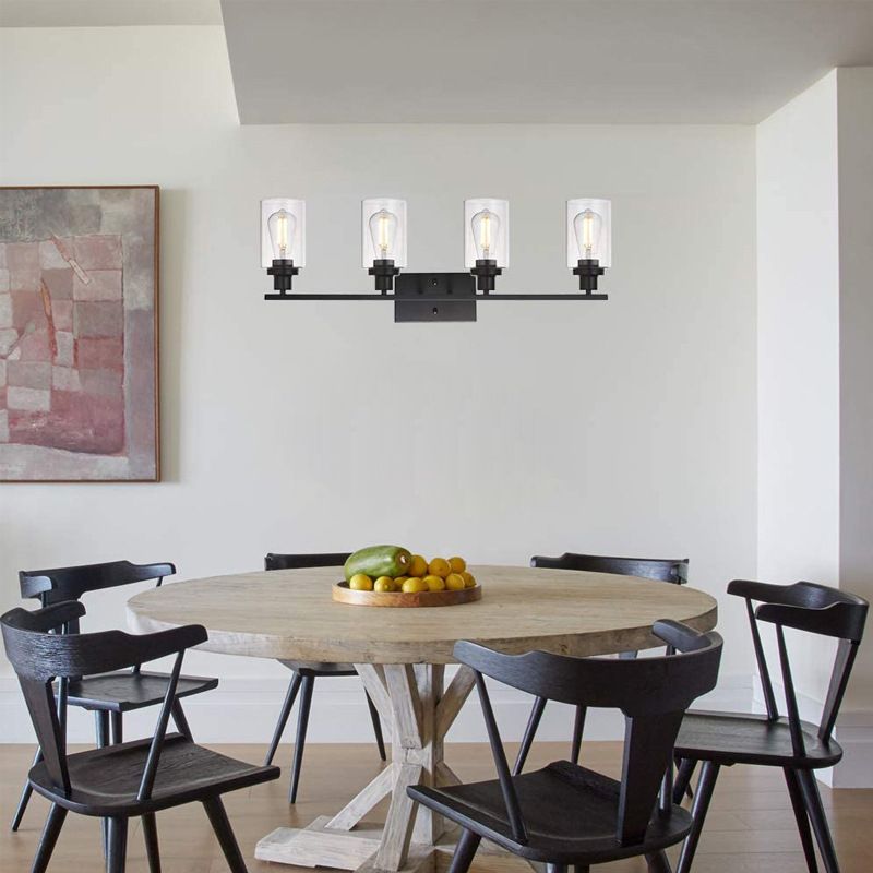 Lampade a parete di vanità cilindriche Light retro Vanity Light di vetro industriale