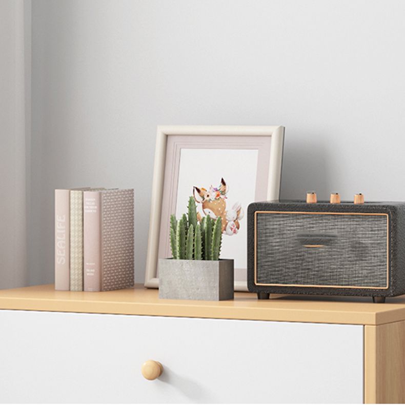 Modern & Contemporary Accent Chest with Drawers and Straight Legs