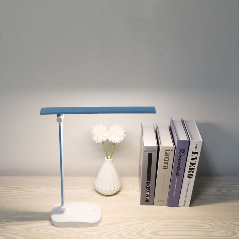 Foldable USB Table Lamp Modern Plastic Kids Bedroom LED Reading Book Light