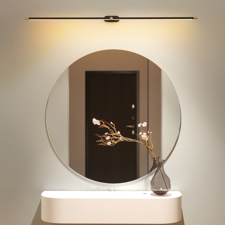 Elongated Sconce Light Fixture Minimalist Style LED Metal Wall Mount Light Fixture