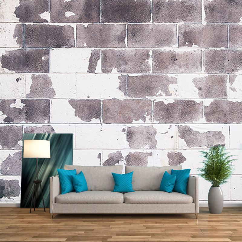 Brick Texture Photography Mildew Resistant Wallpaper Environmental Living Room Wall Mural