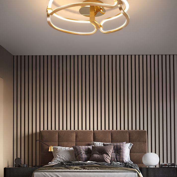 Sphère semi-flush plafonne